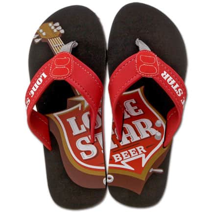  Lone Star Beer Mens Sandals 